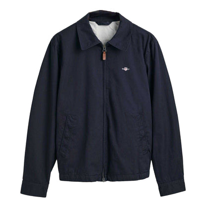 Blue - Front - Gant Mens Cotton Windbreaker