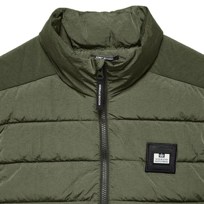 Green - Side - Weekend Offender Mens Gacha Padded Gilet