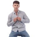 Dark Blue - Lifestyle - Hugo Mens Button-Down Long-Sleeved Shirt