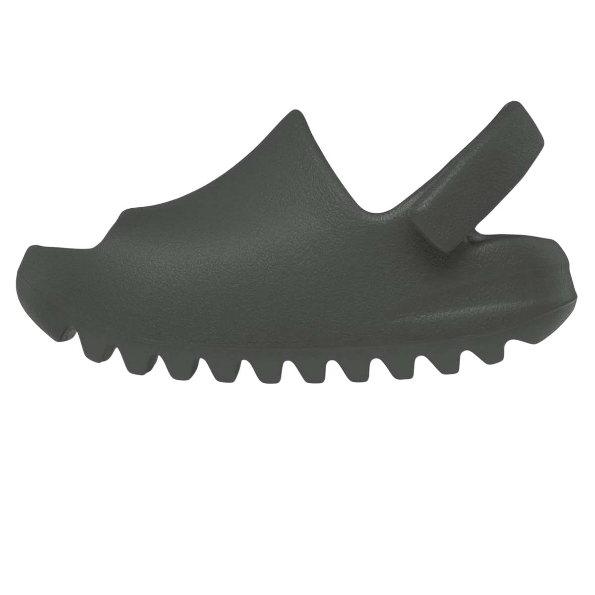 Grey - Side - Yeezy Baby Backstrap Sliders