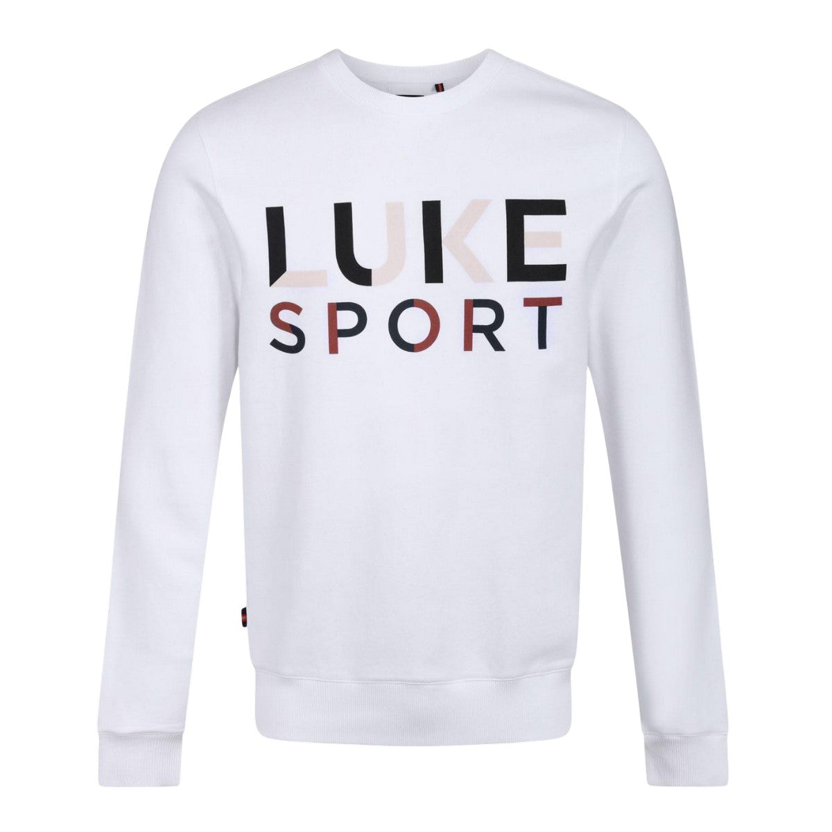 White - Front - Luke 1977 Mens Text Sweatshirt