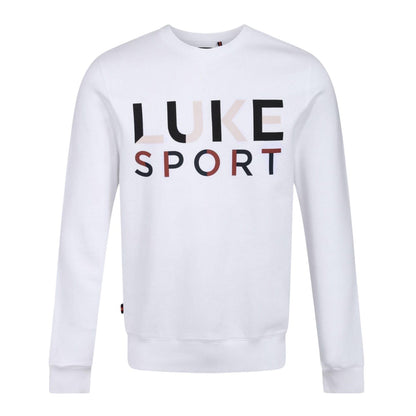 White - Front - Luke 1977 Mens Text Sweatshirt