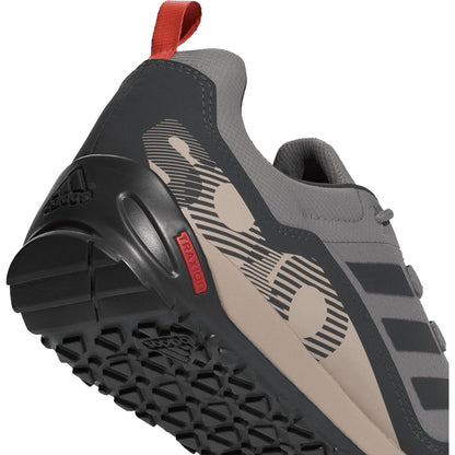 Grey - Close up - Adidas Mens Terrex Swift Solo 2.0 Hiking Shoes