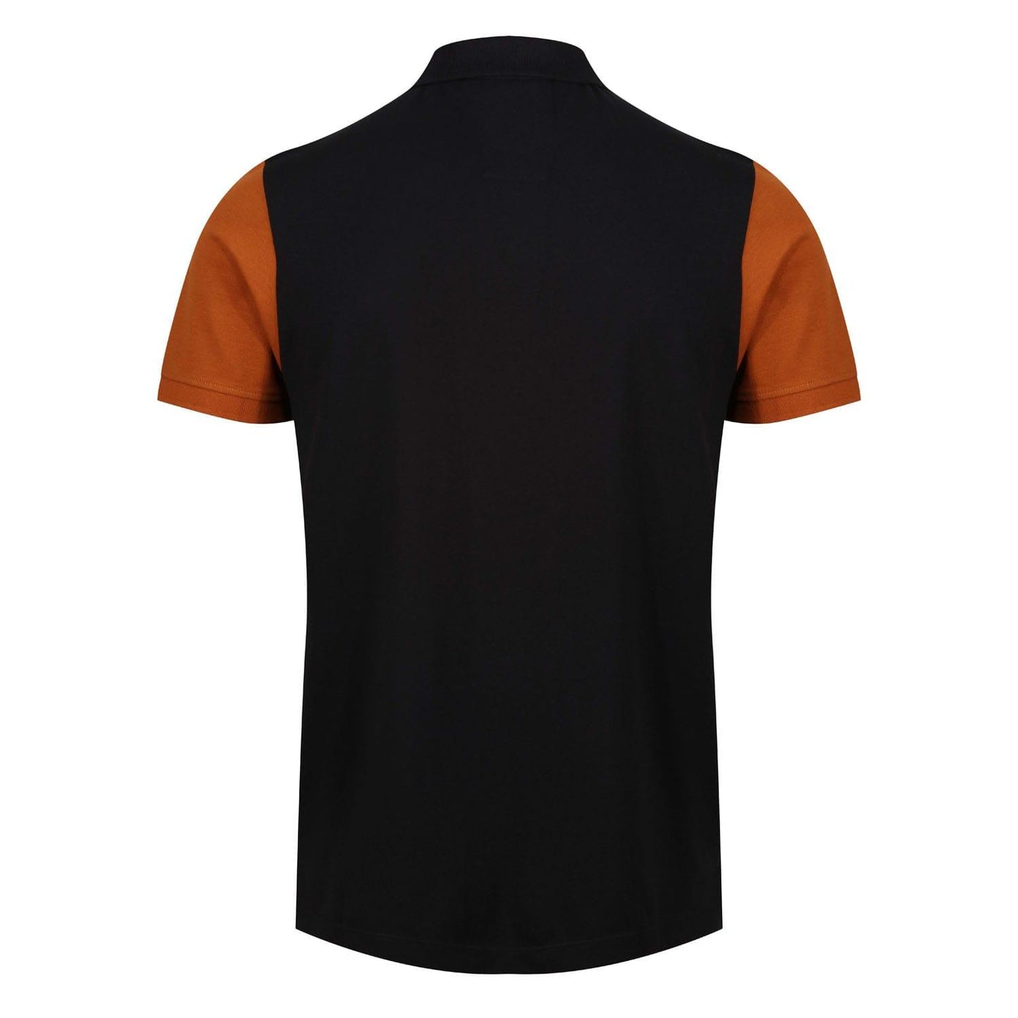 Brown-Black-White - Back - Luke 1977 Mens Cala Mayor Chevron Polo Shirt