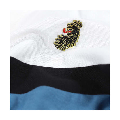 Blue-White-Black - Side - Luke 1977 Mens Cala Mayor Chevron Polo Shirt