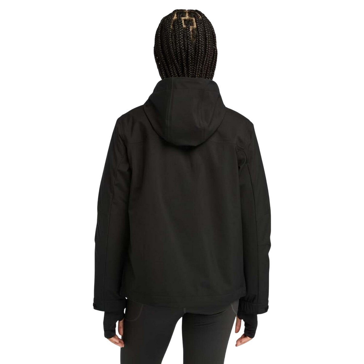 Black - Back - Timberland Womens-Ladies 3 in 1 Waterproof Jacket