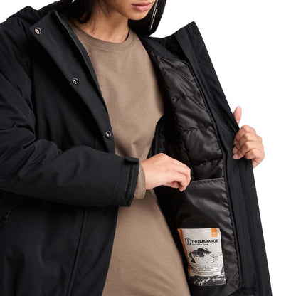 Black - Side - Timberland Womens-Ladies 3 in 1 Waterproof Jacket