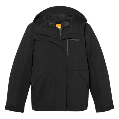 Black - Front - Timberland Womens-Ladies 3 in 1 Waterproof Jacket