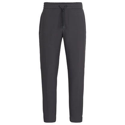 Grey - Front - Boss Mens T Flex Tapered Chinos