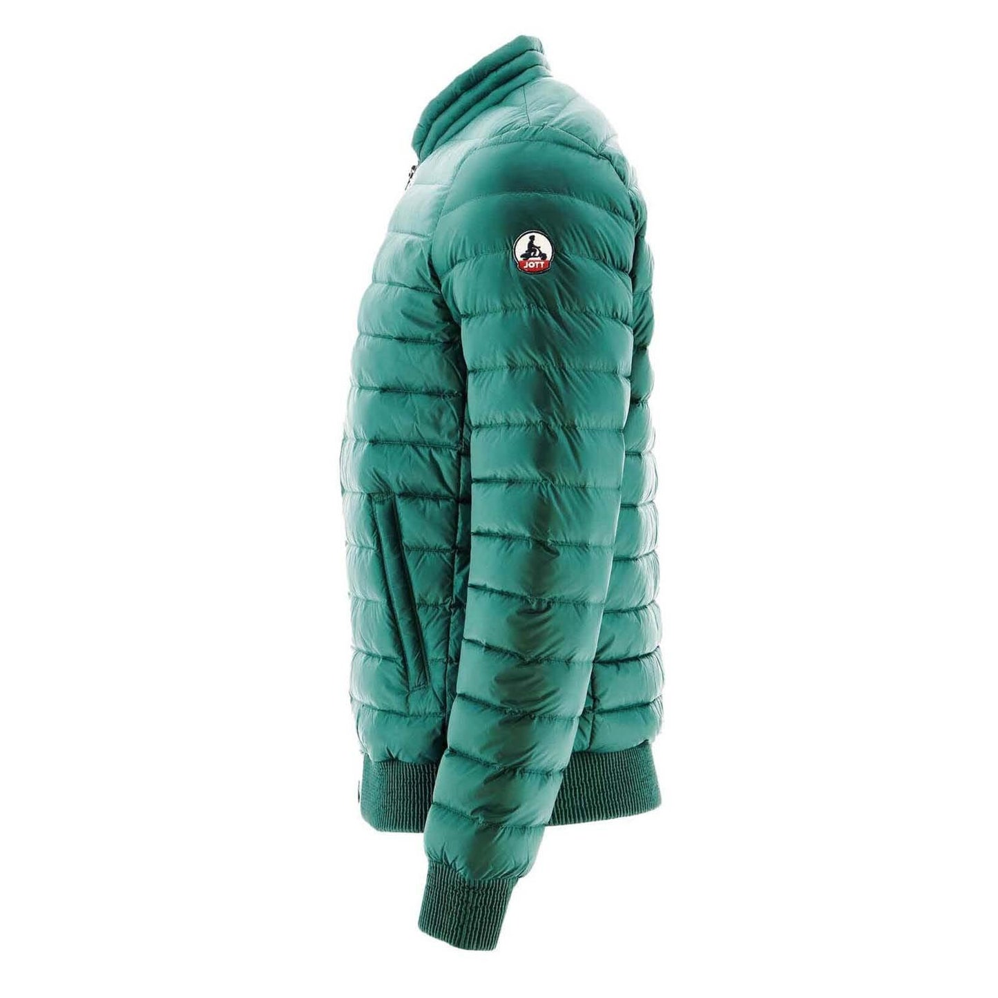 Green - Back - Jott Unisex Adult Jordan Lightweight Bomber Jacket