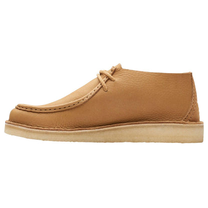 Brown - Pack Shot - Clarks Originals Mens Desert Nomad Leather Loafers