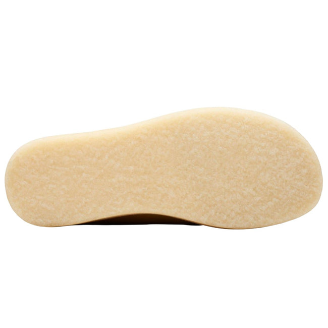 Brown - Side - Clarks Originals Mens Desert Nomad Leather Loafers