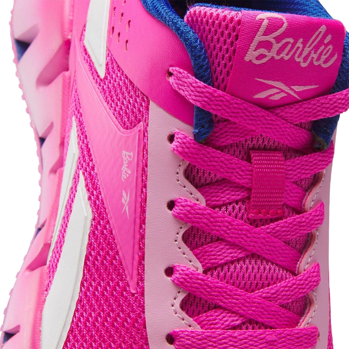 Pink - Pack Shot - Reebok Childrens-Kids X Barbie Zig Dynamica 2 Trainers