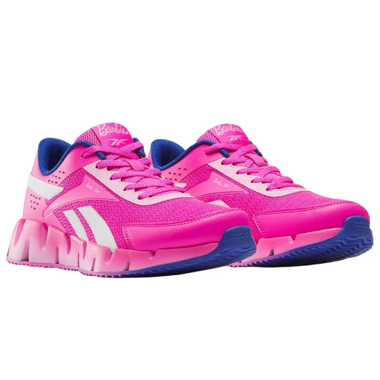 Pink - Front - Reebok Childrens-Kids X Barbie Zig Dynamica 2 Trainers