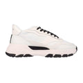 White-Black - Lifestyle - Lavair Mens Pacific 2.0 Leather Trainers