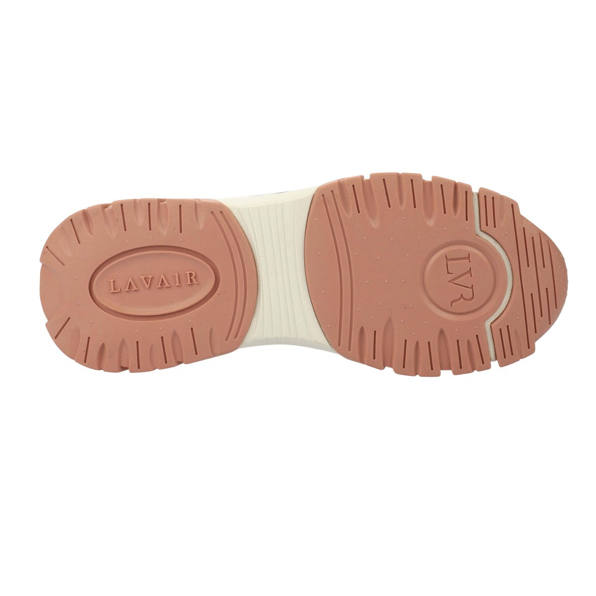 Rose - Side - Lavair Mens Pacific 2.0 Leather Trainers