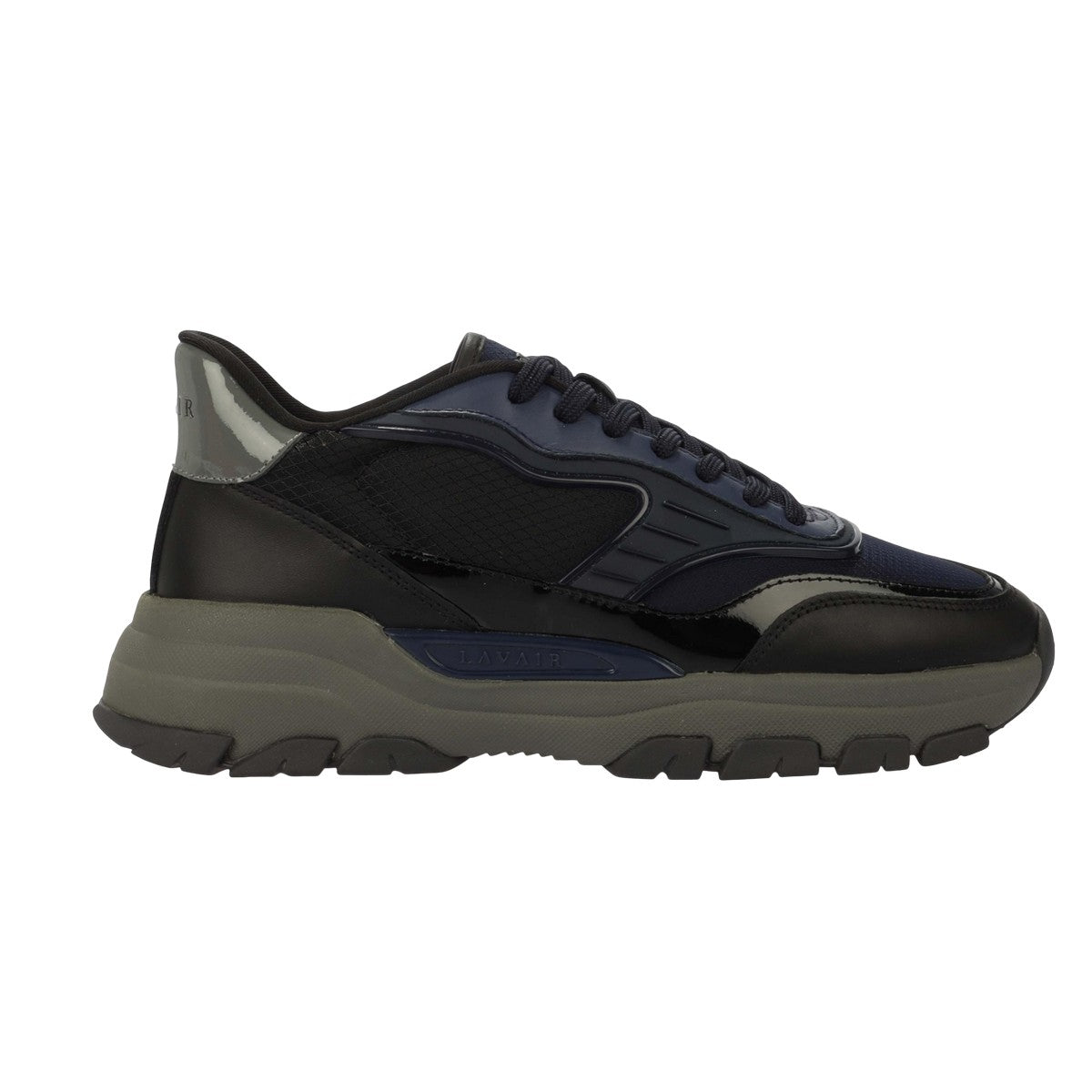 Navy - Lifestyle - Lavair Mens Pacific 2.0 Leather Trainers