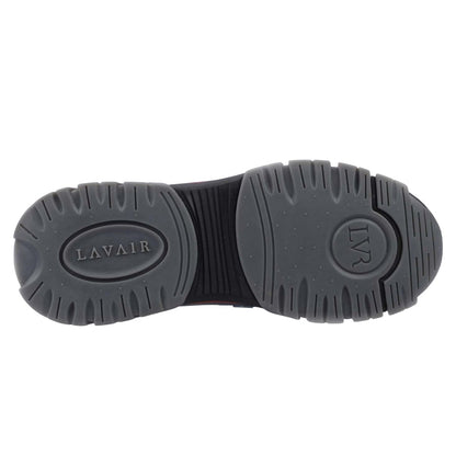 Blue - Side - Lavair Mens Pacific 2.0 Leather Trainers