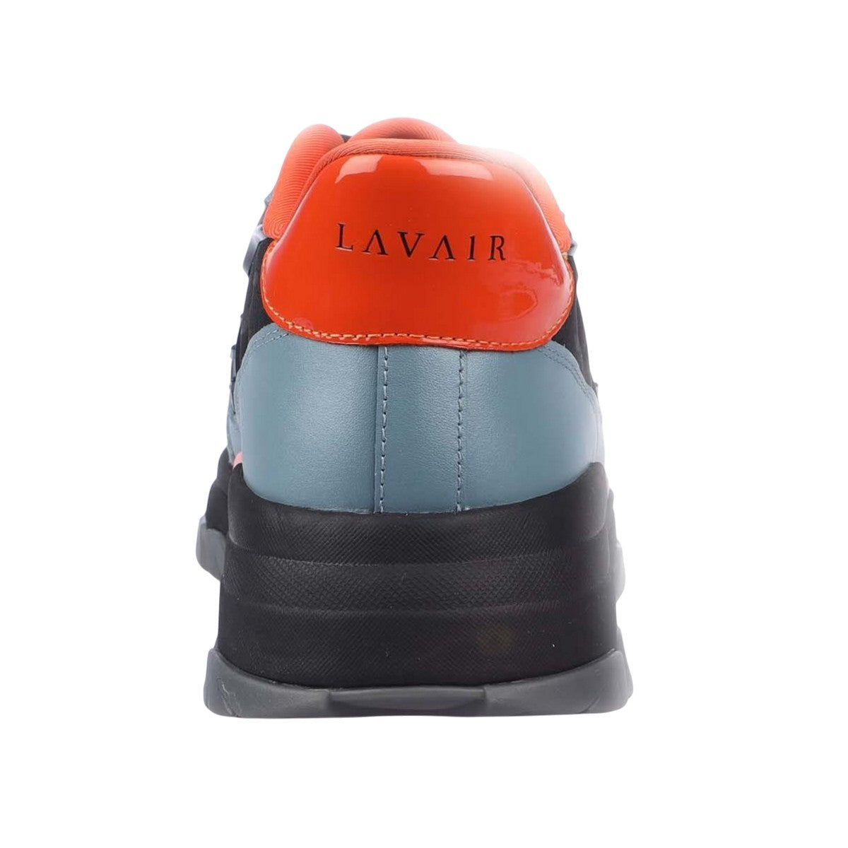 Blue - Back - Lavair Mens Pacific 2.0 Leather Trainers