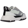 Grey - Back - Lavair Mens Pacific 2.0 Leather Trainers