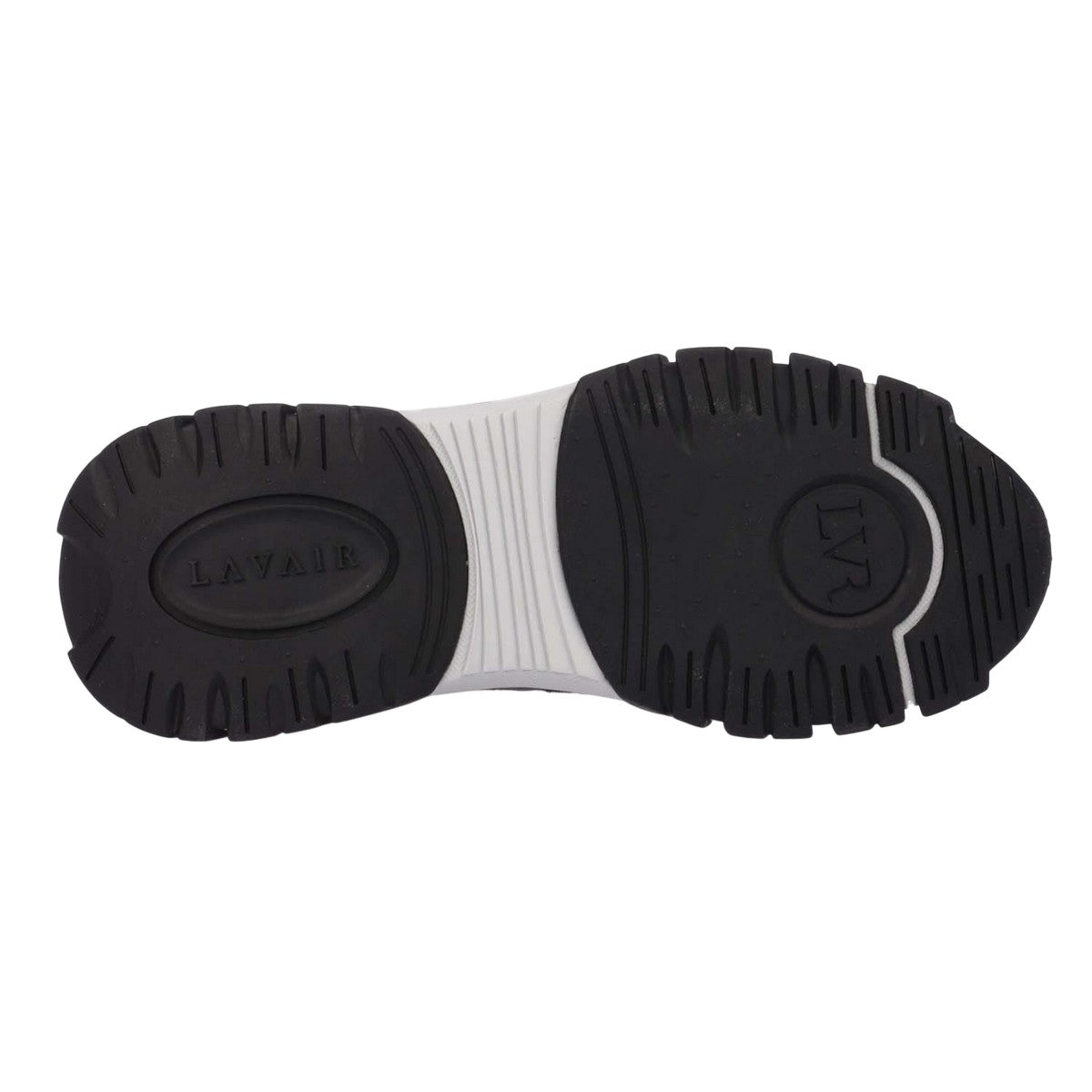 Grey - Side - Lavair Mens Pacific 2.0 Leather Trainers