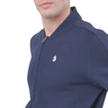 Navy - Side - Luke 1977 Mens Cord Full Zip Jacket