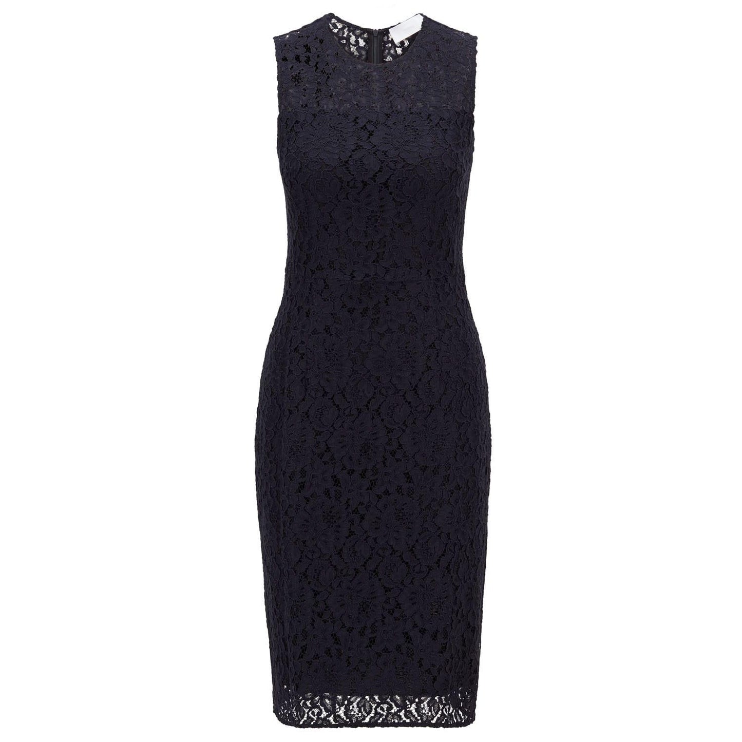 Blue - Front - Boss Womens-Ladies Dasicana Lace Casual Dress