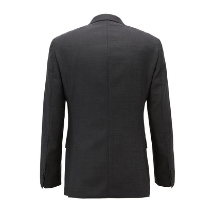 Black - Back - Hugo Boss Mens Novan6 Blazer