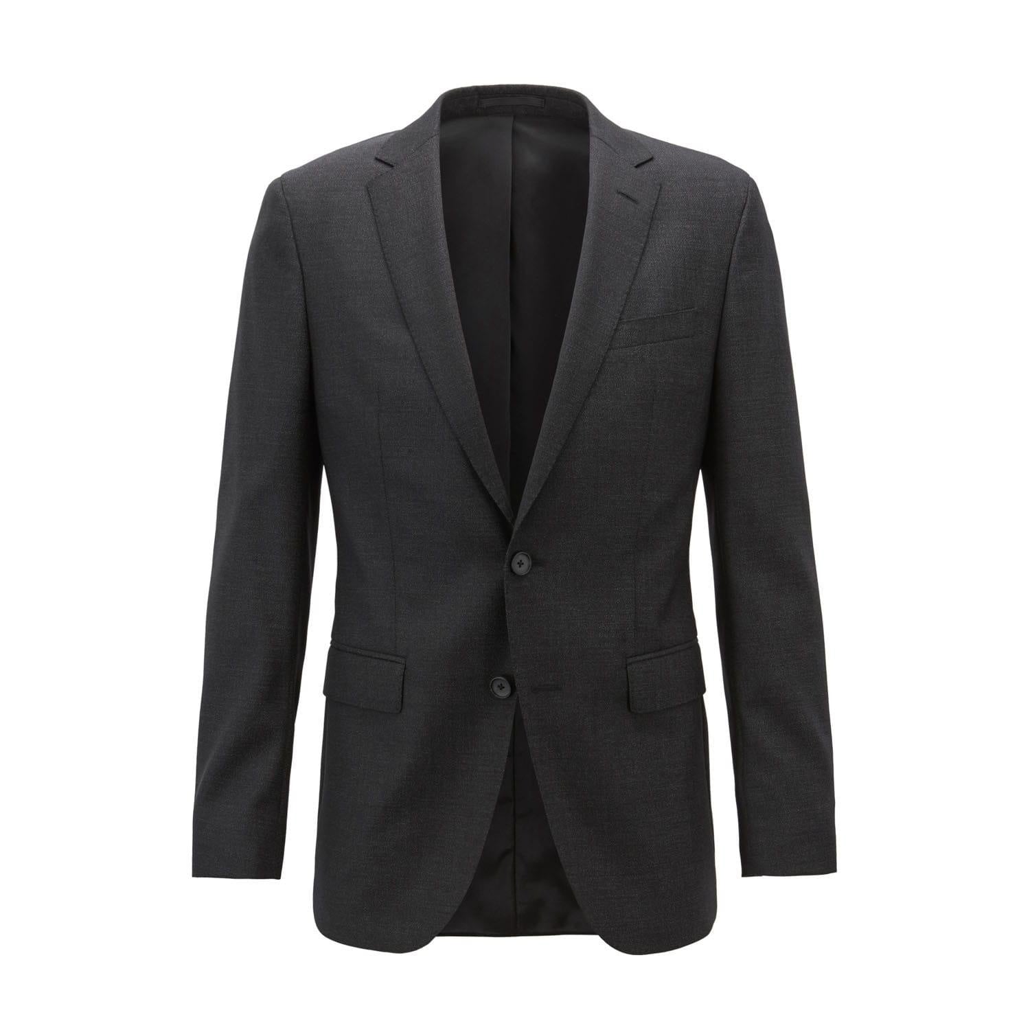 Black - Front - Hugo Boss Mens Novan6 Blazer