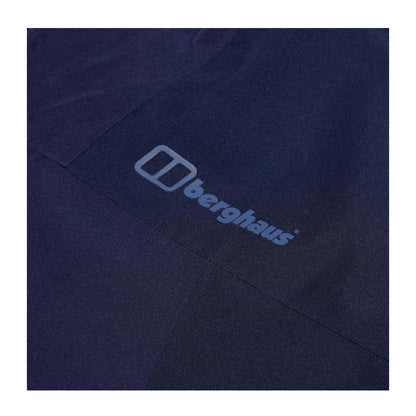 Dark Blue - Pack Shot - Berghaus Mens Deluge Pro 3.0 Waterproof Jacket