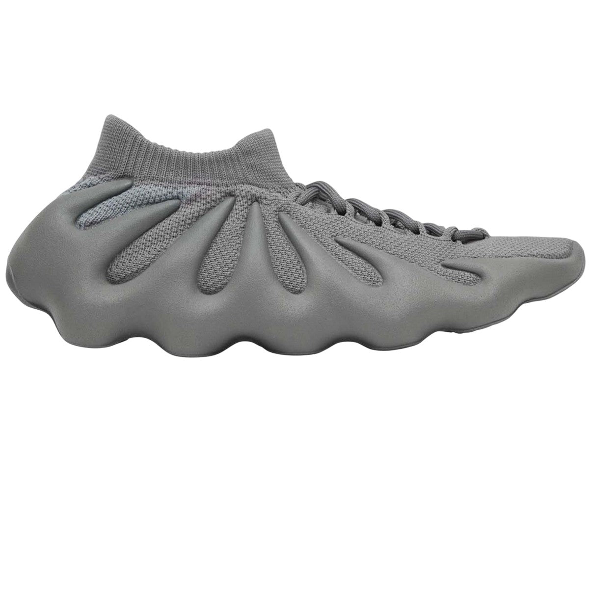 Grey - Front - Yeezy Mens 450 Trainers