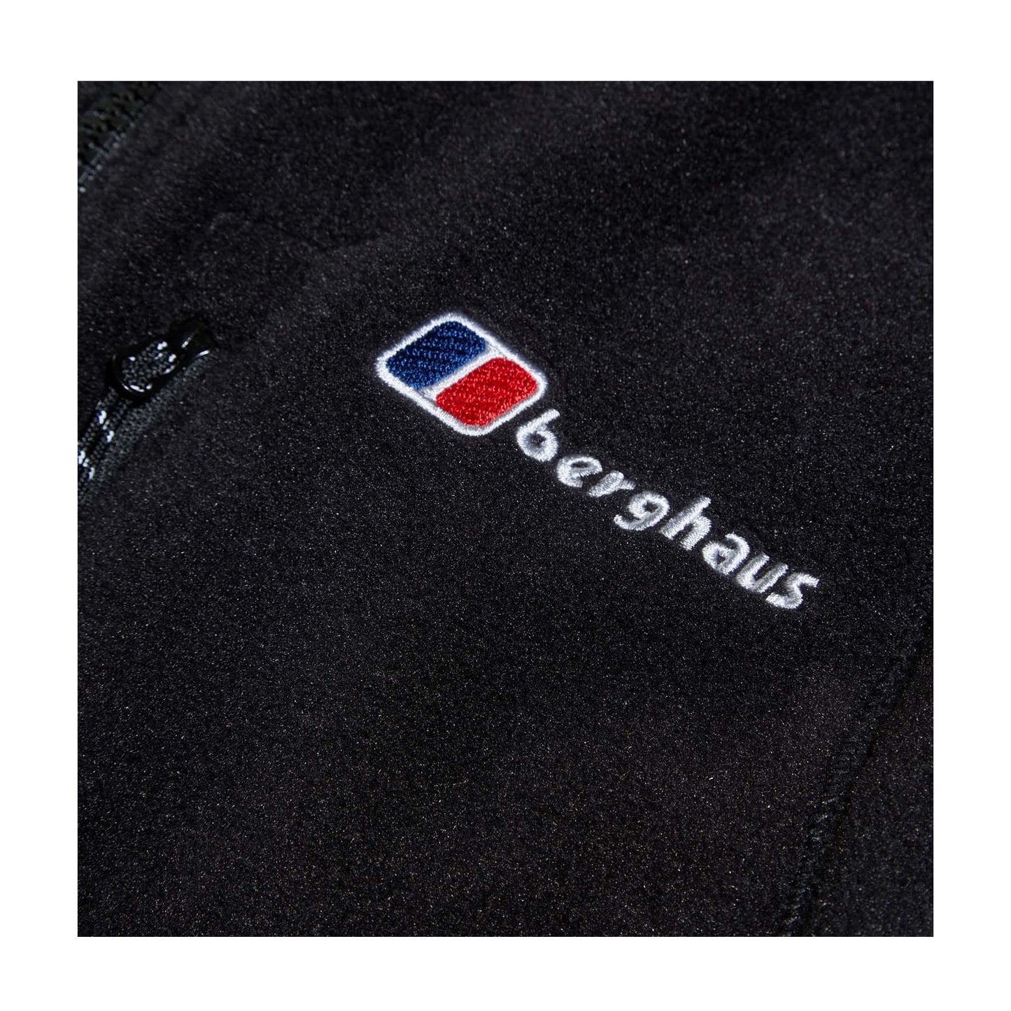 Black - Close up - Berghaus Mens Prism InterActive Polartech Fleece Gilet