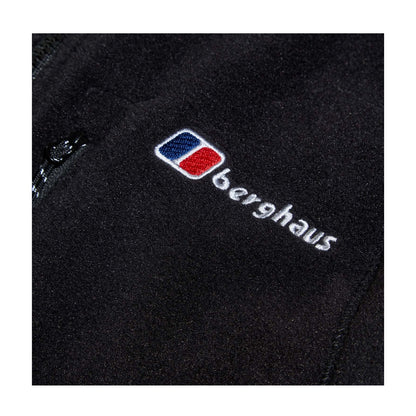 Black - Close up - Berghaus Mens Prism InterActive Polartech Fleece Gilet