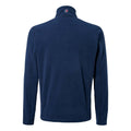 Dark Blue - Back - Berghaus Mens Prism InterActive Polartech Half Zip Fleece Jacket