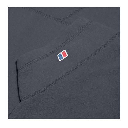 Grey - Side - Berghaus Mens Prism InterActive Polartech Half Zip Fleece Jacket