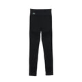 Black - Front - Lacoste Womens-Ladies Absorbent Seamless Leggings