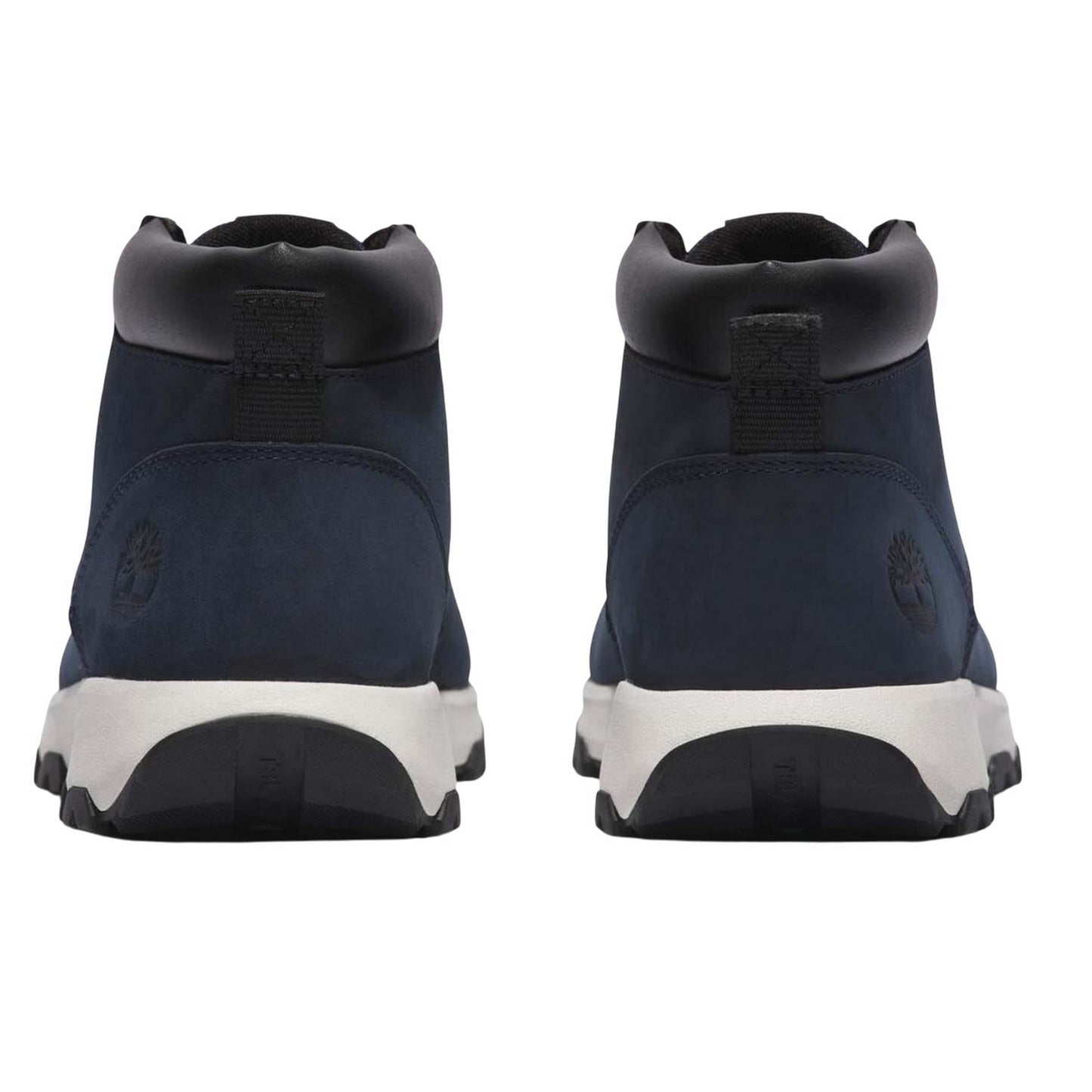 Navy - Back - Timberland Mens Winsor Park Leather Lace Up Boots