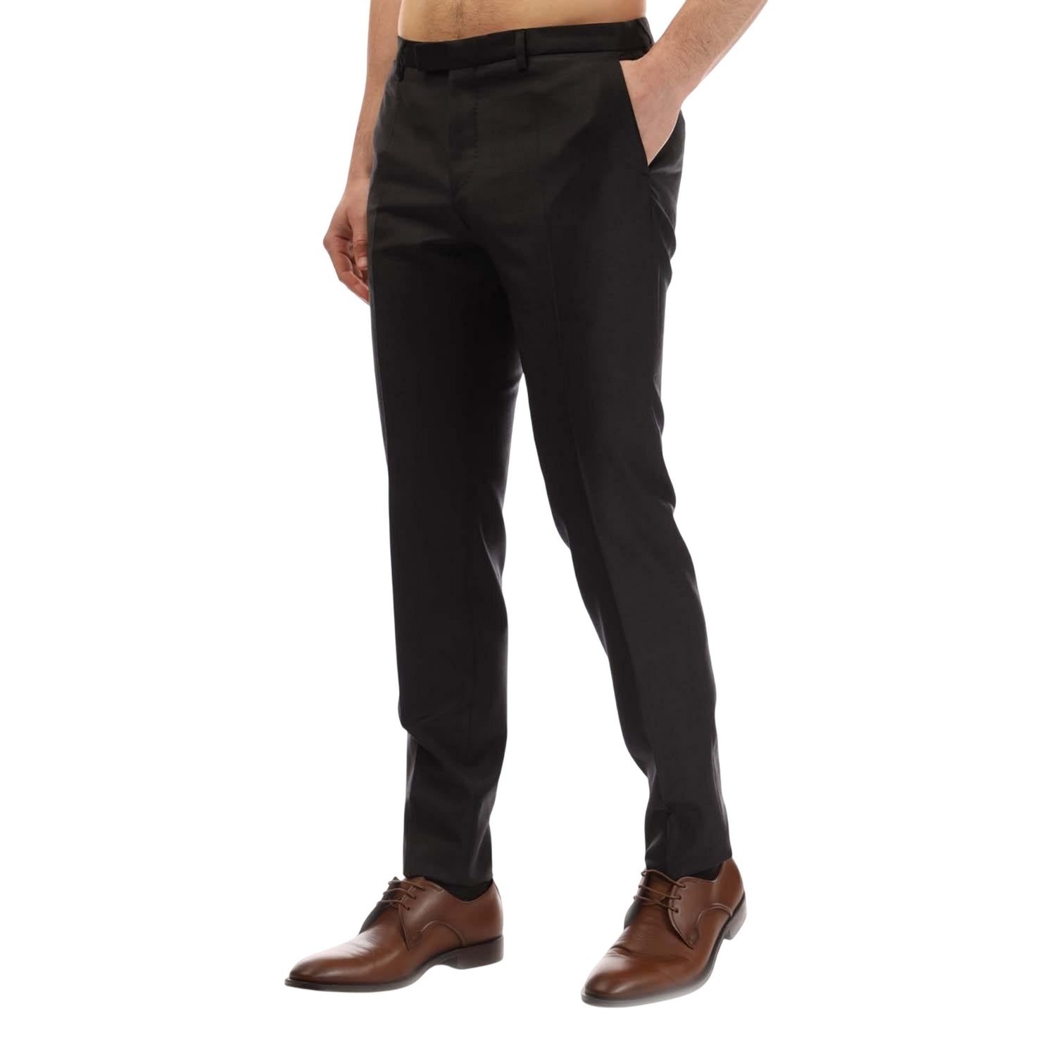 Black - Side - Boss Mens T-Gee Trousers