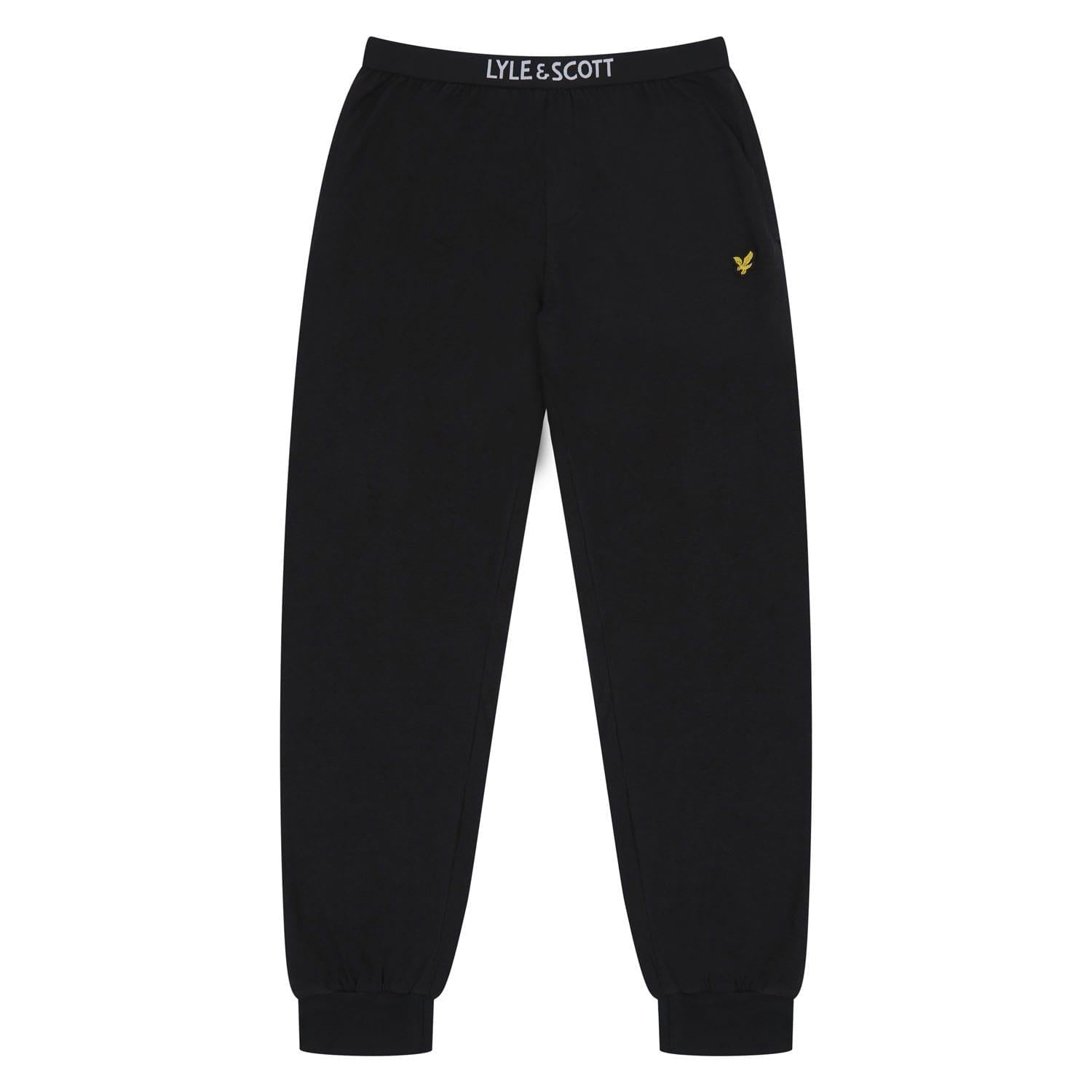 Black - Lifestyle - Lyle & Scott Childrens-Kids Loungewear Set