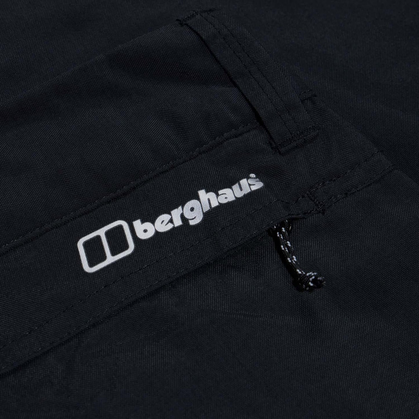 Black - Side - Berghaus Mens Navigator 2.0 Woven Trousers