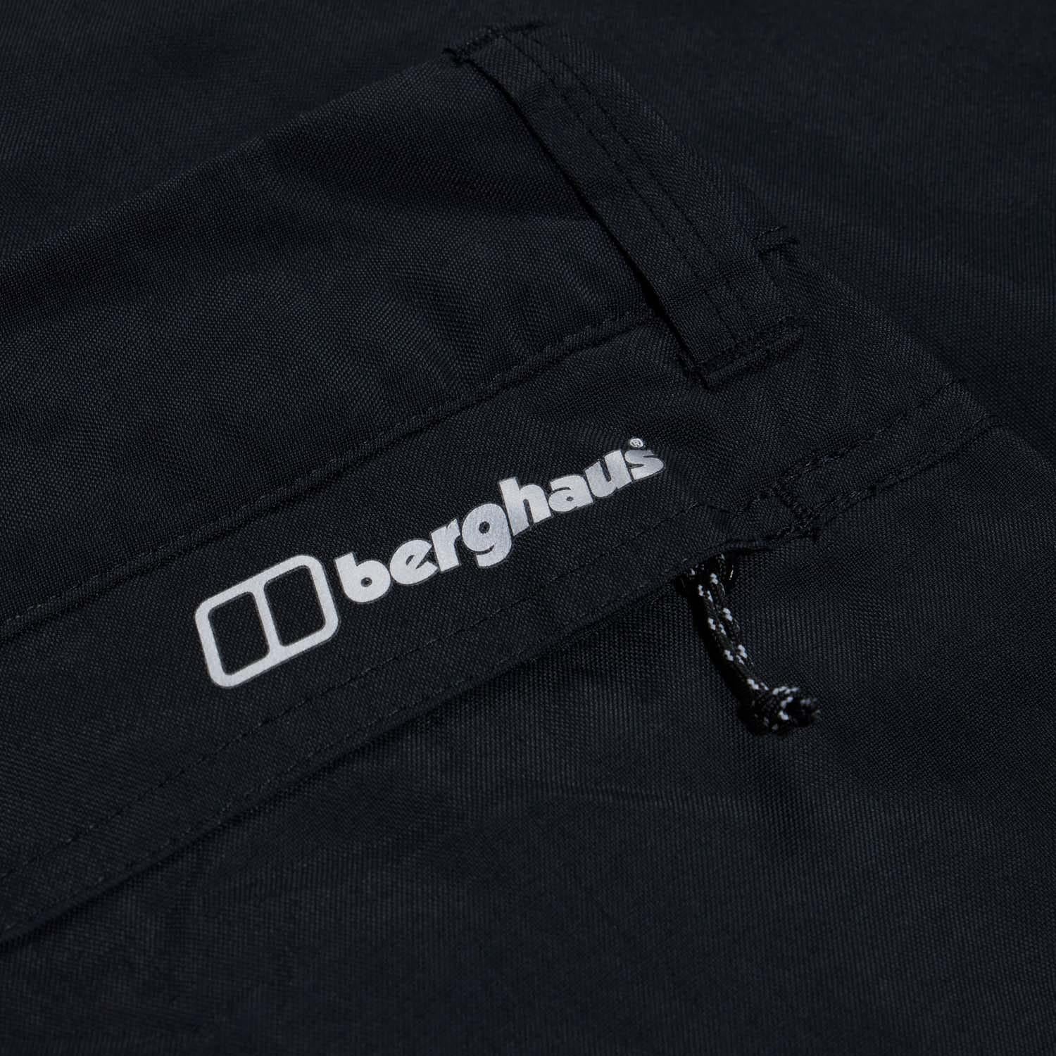 Black - Side - Berghaus Mens Navigator 2.0 Woven Trousers