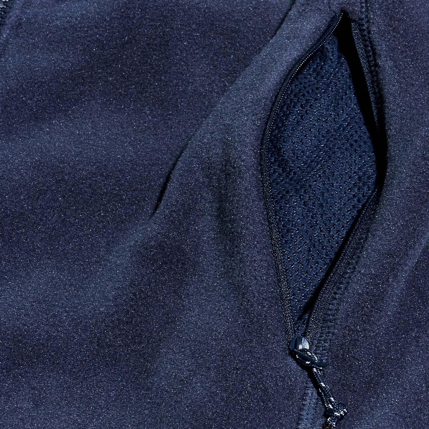 Dark Blue - Close up - Berghaus Mens Prism InterActive Polartech Fleece Jacket