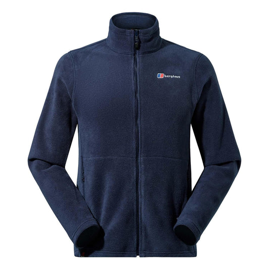Dark Blue - Front - Berghaus Mens Prism InterActive Polartech Fleece Jacket