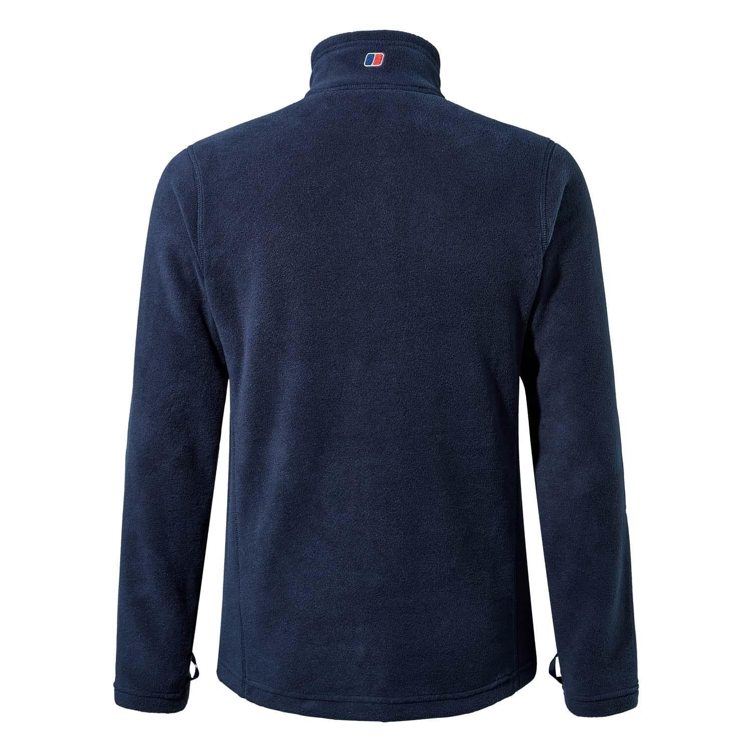 Dark Blue - Back - Berghaus Mens Prism InterActive Polartech Fleece Jacket