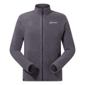 Grey - Front - Berghaus Mens Prism InterActive Polartech Fleece Jacket