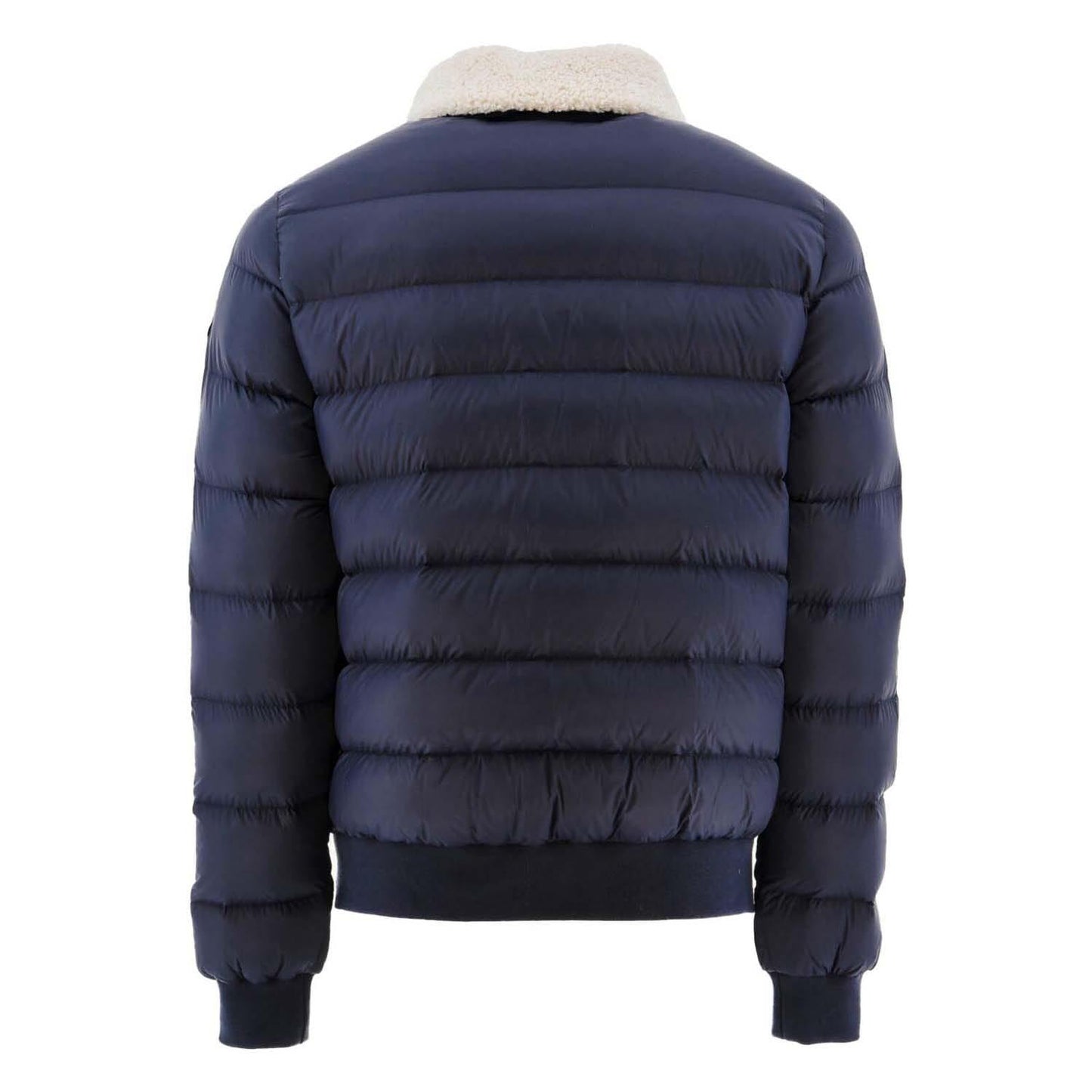 Navy - Back - Jott Mens Danny Lightweight Bomber Jacket