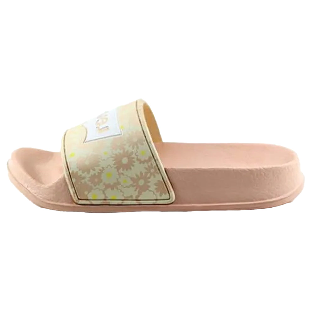 Multicoloured - Back - Levis Girls Batwing Floral Sliders