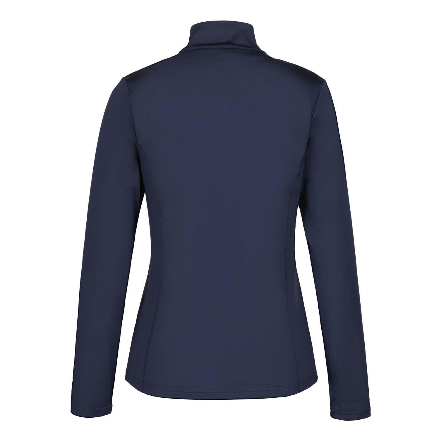 Blue - Back - Icepeak Womens-Ladies Ferndale Base Layer Top