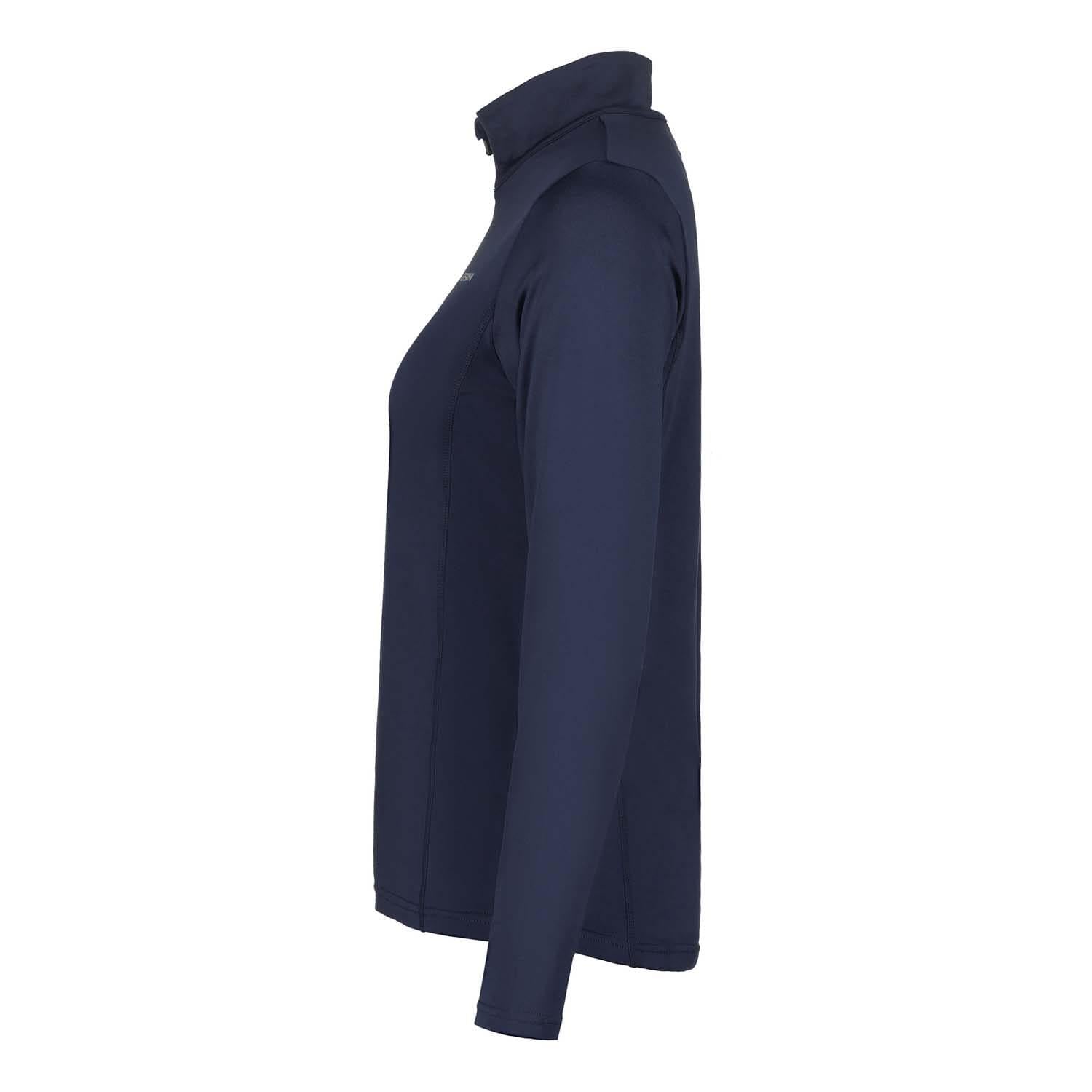 Blue - Side - Icepeak Womens-Ladies Ferndale Base Layer Top