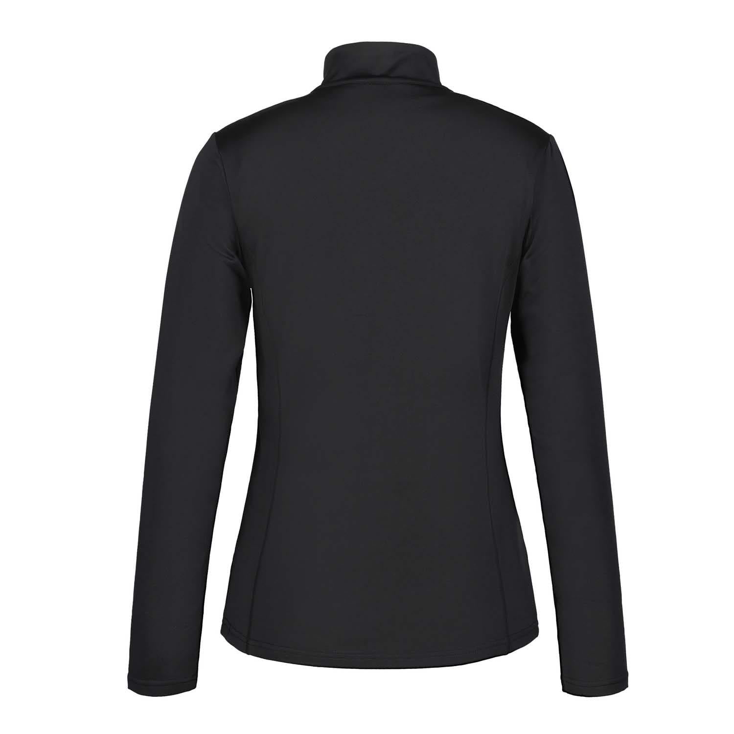 Black - Back - Icepeak Womens-Ladies Ferndale Base Layer Top